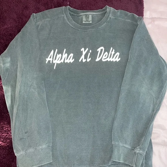 Comfort Colors Alpha Xi Delta (AXiD) crewneck - Picture 7 of 9